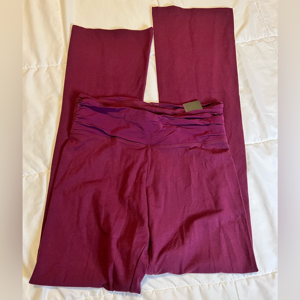 VS Tall Length Wide Leg Yoga Pants